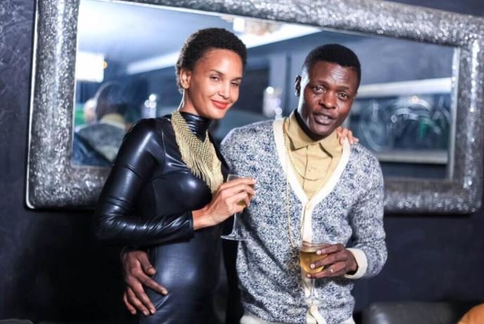 Jose Chameleone with his wife, Daniella Atim.