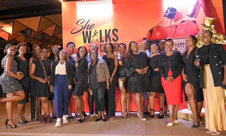 Johnnie Walker Uganda She Walks campaign