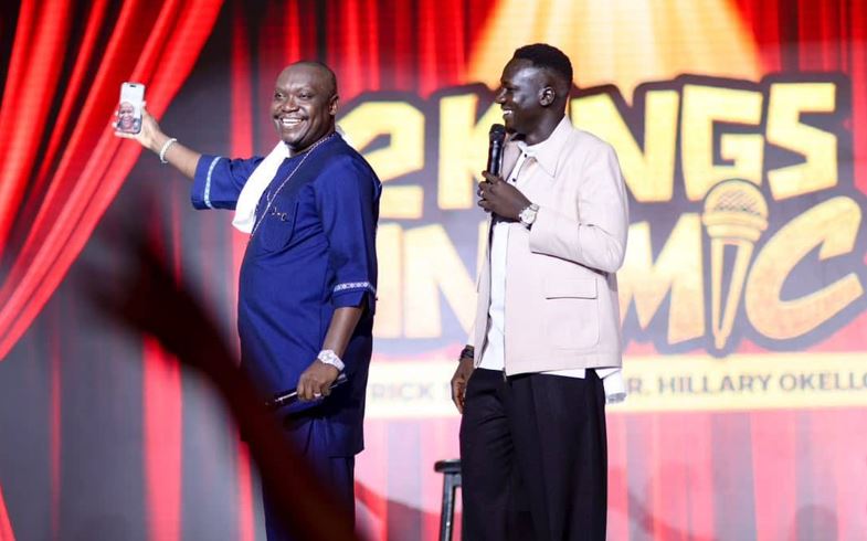 Salvado and Dr. Hillary Okello